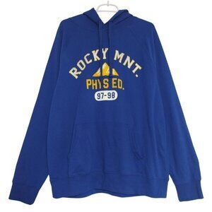 Goodfellow & Co Blue Rocky Mnt Phys Ed 97-98 Hoodie XL 100% Cotton. NWT